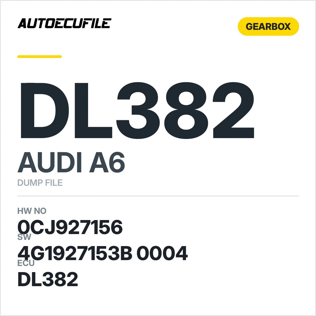 AUDI A6 GEARBOX DL382 0CJ927156 4G1927153B 0004 DUMP